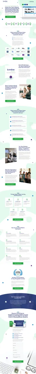 Landing Page Design Example 4