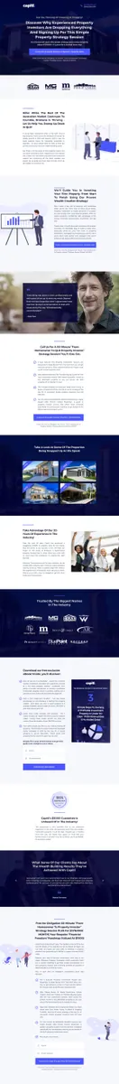Landing Page Design Example 7